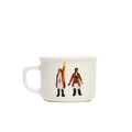 Coffee Mug, HAMILTON TALK LESS SMILE MORE (7.7OZ) for Kitchen Tables, Workspaces and Daily Hydration image 1