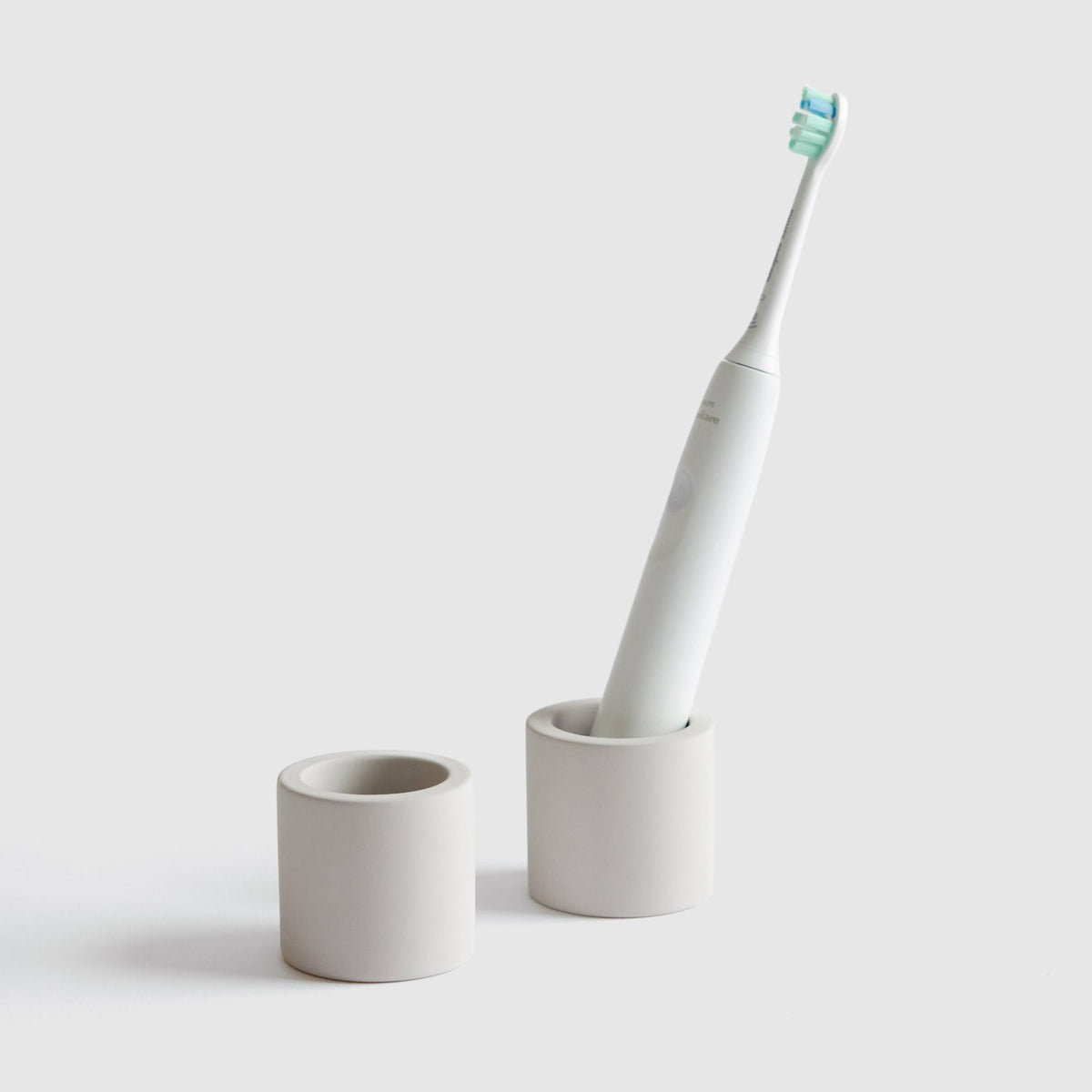 Bathroom Accessory, Electric Toothbrush Holder 2 pack for Guest Baths and Daily Bathroom Routines, 2 Color Options image 1
