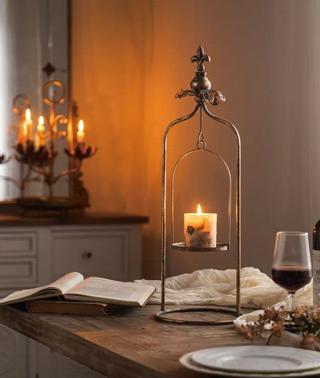 Decorative Candle, Bougeoir Holder for Entryways, Mantels and Everyday Home Ambience, Designed for Everyday Home Use image 1