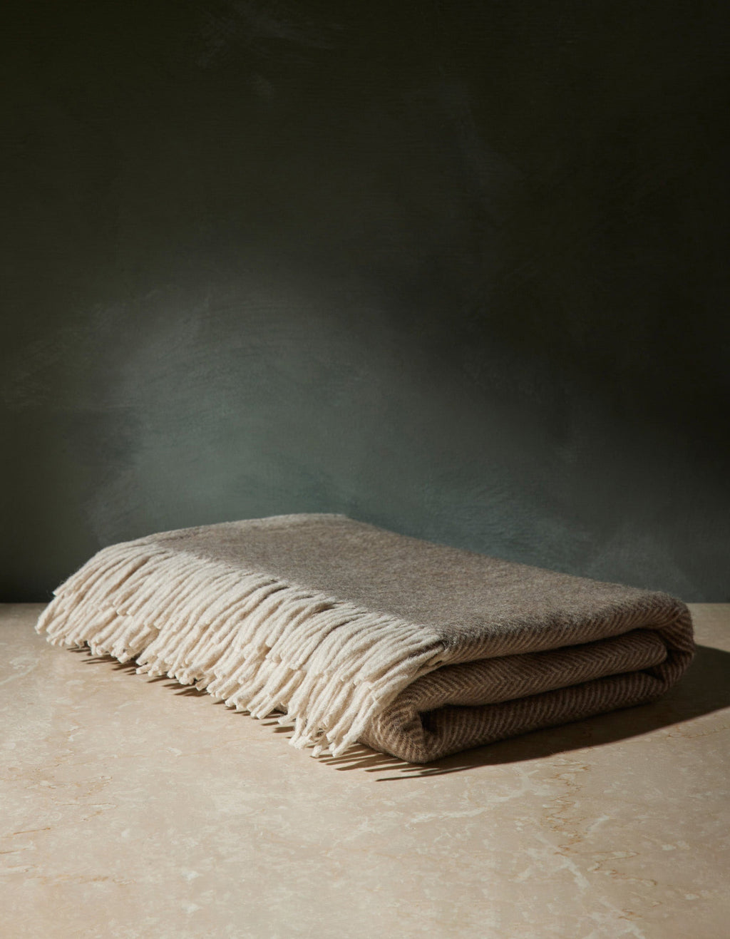 Cozy Throw Blanket, Recycled Wool for Living Rooms, Bedrooms and Everyday Lounging, 2 Color Options image 1