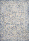 Kitchen Cookware, Pandora PAN 01 Blue Gold Area Rug for Everyday Meals and Home Cooking, 13 Size Options image 1