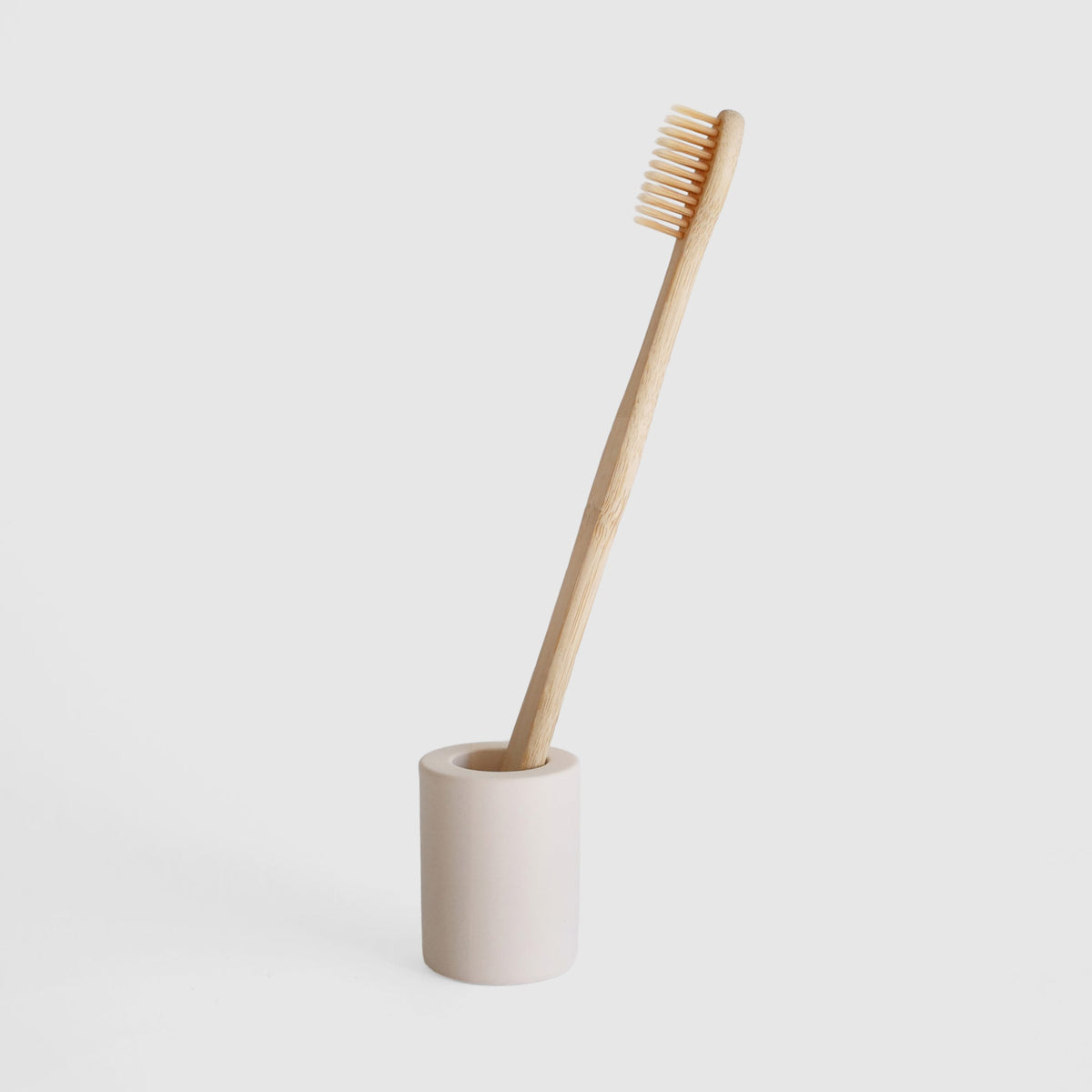 Bathroom Accessory, Small Toothbrush Holder for Vanity Organization and Everyday Bathroom Use, 2 Color Options image 1