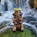 Coffee Mug, Tiki tOny's Sunbathing Bertha Tiki sculpted for Kitchen Tables, Workspaces and Daily Hydration, 2 Type Options image 1