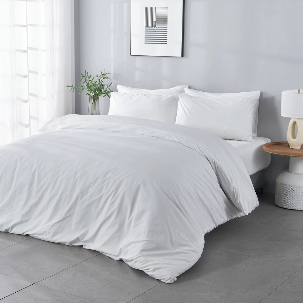 Duvet Cover, CrispCool Cotton Final Sale, Lightweight Design for Bedroom Layering, Comforter Covers and Everyday Bedding image 1