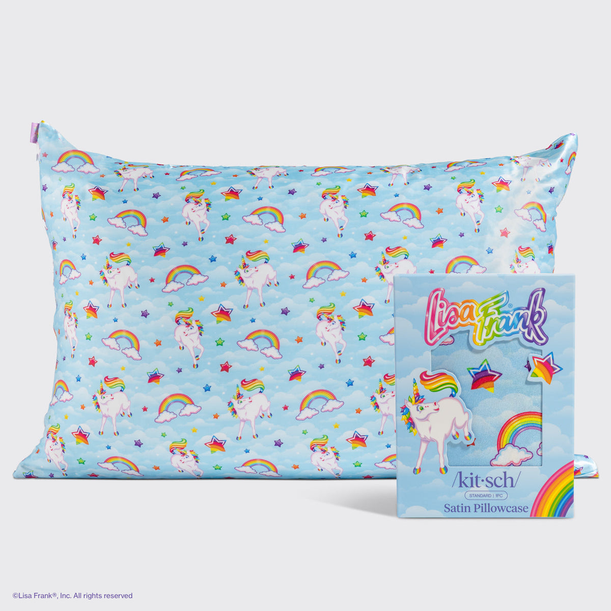 Pillowcase Set, Satin in Markie 2 Pack for Everyday Bedding and Bedroom Refreshes, Designed for Guest Rooms and Daily Bedroom Comfort image 1