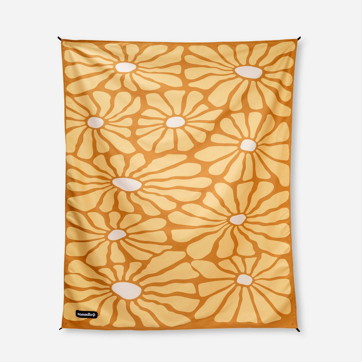 Cozy Throw Blanket, Festival : Lazy Daisy Gold for Living Rooms, Bedrooms and Everyday Lounging image 1