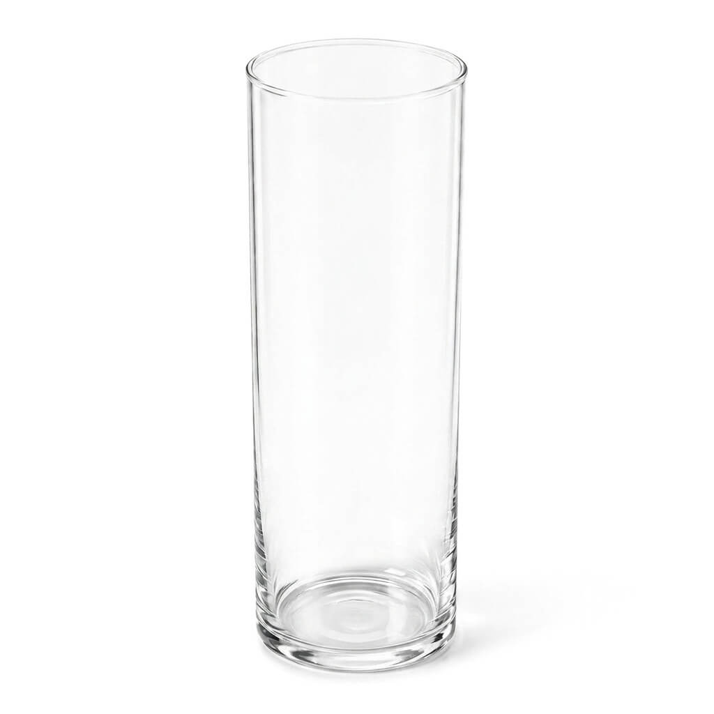 Glass Cylinder Vase Set, 3.25"x10.5" 12 Pack, Hand-Blown Glass for Floral Arrangements and Home Table Displays image 1