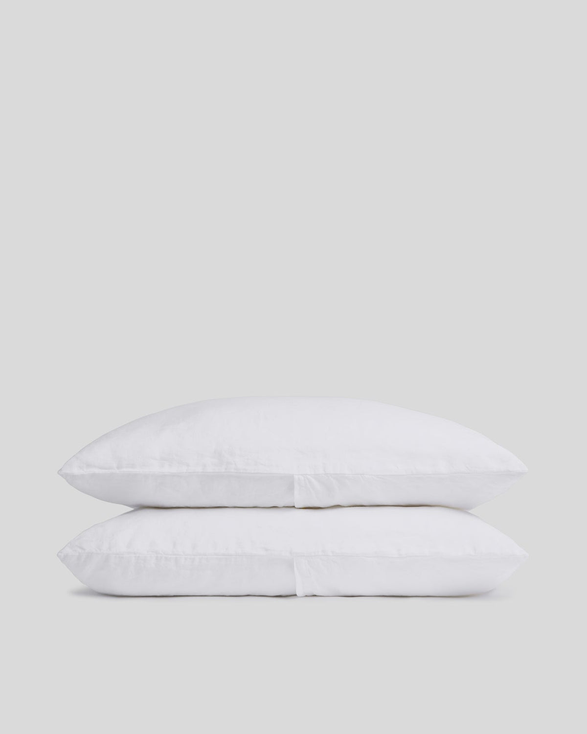 Pillowcase Set, Linen (White) for Guest Rooms and Daily Bedroom Comfort, 2 Size Options, Designed for Everyday Bedding and Bedroom Refreshes image 1
