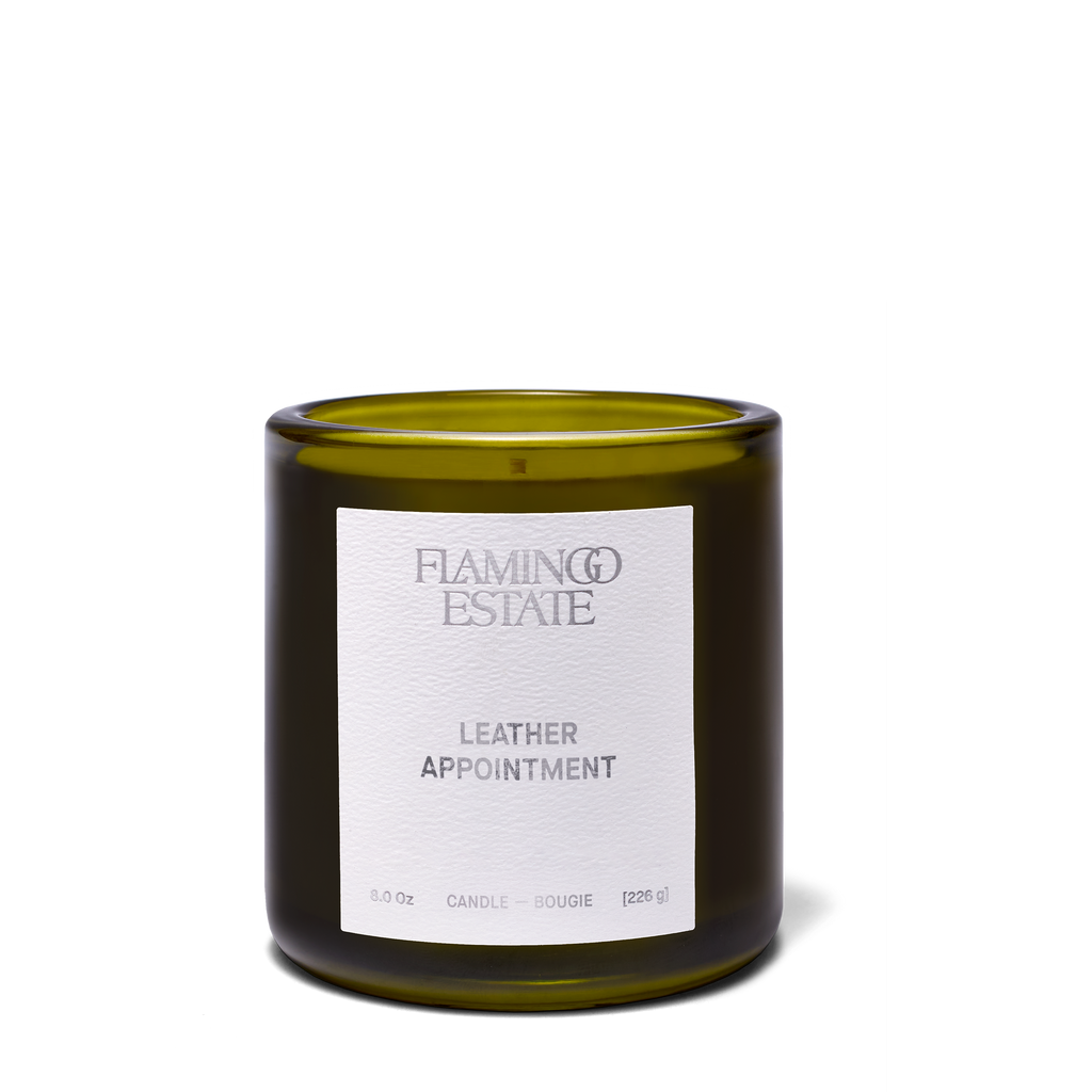 Decorative Candle, Leather Appointment for Living Rooms, Bedrooms and Relaxing Evenings, 2 Packaging Options image 1