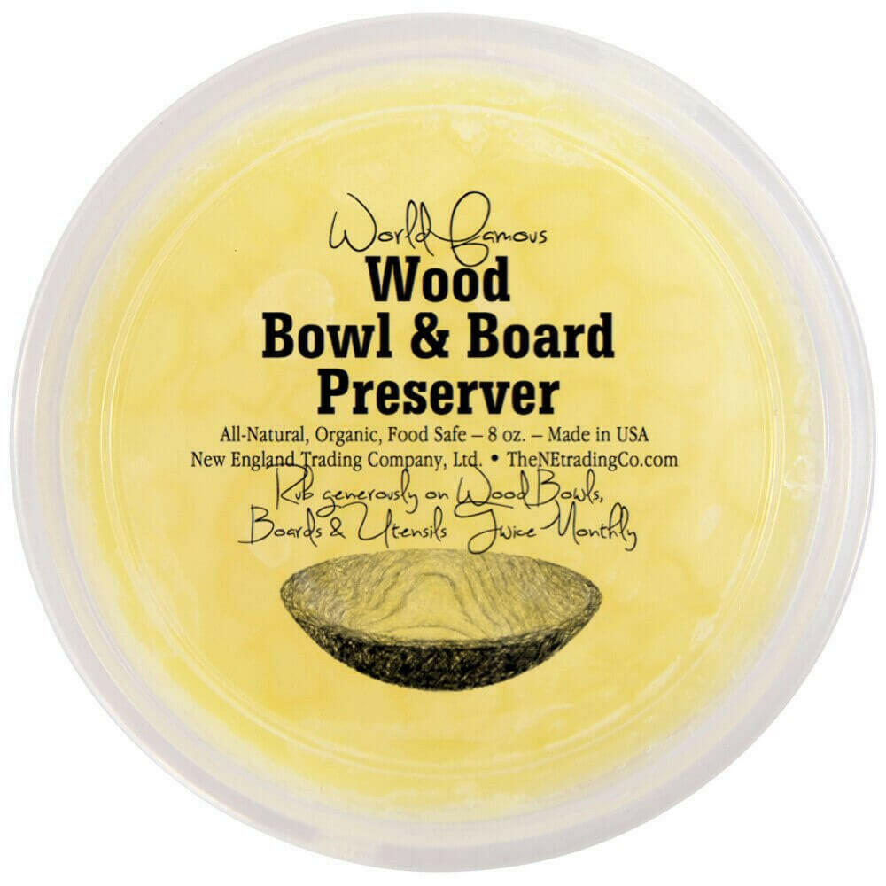 Wood Serving Bowl, and Board Preserver, Food Safe for Dining Tables, Entertaining and Everyday Meals image 1