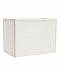 Lamp Shade, 7"W x 9"H Rectangular Drum White for Lamp Replacement, Reading Corners and Living Spaces image 1