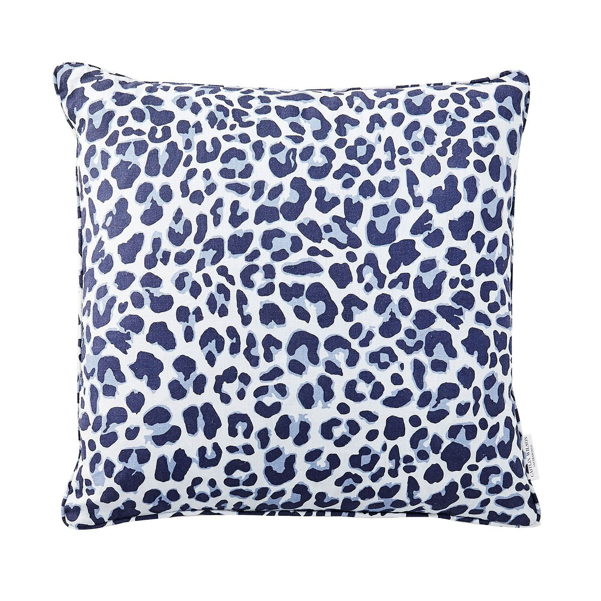 Decorative Pillow Cover Set, Navy Leo for Bedroom Styling and Living Room Decor, 4 Size Options image 1