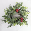 Decorative Candle, Atwood Eucalyptus Ring 8in for Living Rooms, Bedrooms and Relaxing Evenings image 1