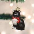 Decorative Ornament, Tuxedo Kitty for Seasonal Home Decorating, Holiday Displays and Decorative Accents image 1