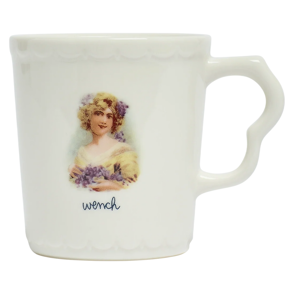 Coffee Mug, ALL IN FAMILY WENCH (10OZ) for Everyday Drinks, Home and Entertaining, Designed for Everyday Home Use image 1