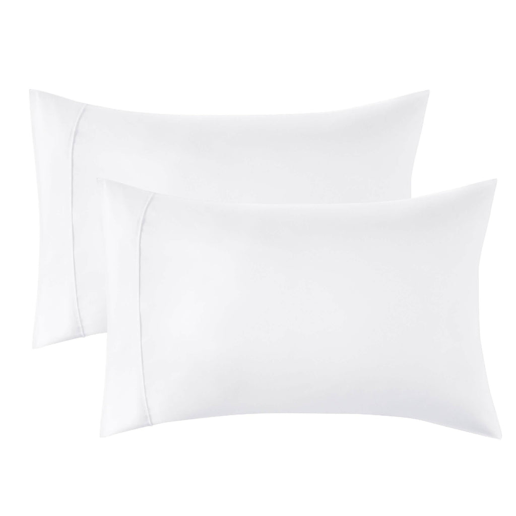 Decorative Pillow Sham, Fade and Stain Resistant Microfiber for Guest Rooms, Headboards and Everyday Bedroom Decor, 4 Sizes and 18 Colors image 1