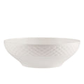 Dinnerware, Trellis White Vegetable Serve Bowl for Family Dining, Serving and Entertaining image 1