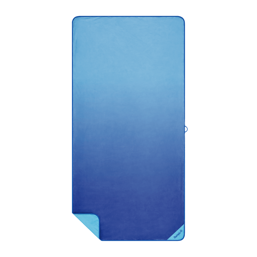 Bath Linen, Tech Towel Blue Sky Fade, Lightweight Design for Daily Bathroom Routines and Guest Baths image 1