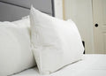Bed Pillow, Etc. 25% White Goose 75% White Goose Feather, Hypoallergenic Comfort for Sleeping, Reading and Bedroom Comfort, 4 Size Options image 1