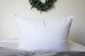 Bed Pillow, Etc. Luxury Goose Medium Support, Hypoallergenic Comfort for Sleeping, Reading and Bedroom Comfort, 4 Size Options image 1