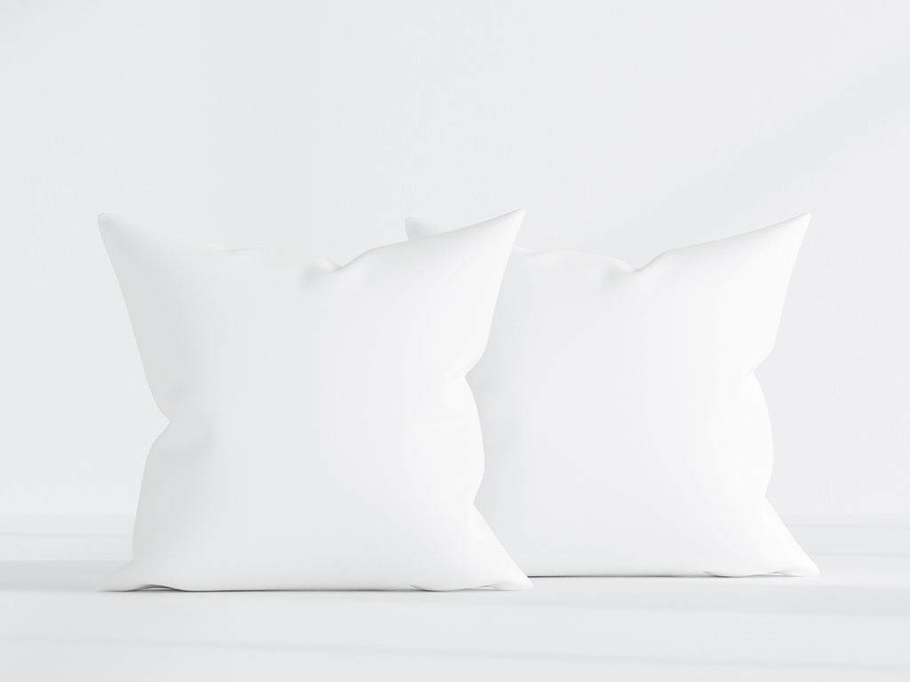 Bed Pillow, Insert White Duck Feather & Down, Machine-Washable Care for Sleeping, Reading and Bedroom Comfort, 14 Size Options image 1