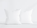 Bed Pillow, Insert White Duck Feather & Down, Machine-Washable Care for Sleeping, Reading and Bedroom Comfort, 14 Size Options image 1