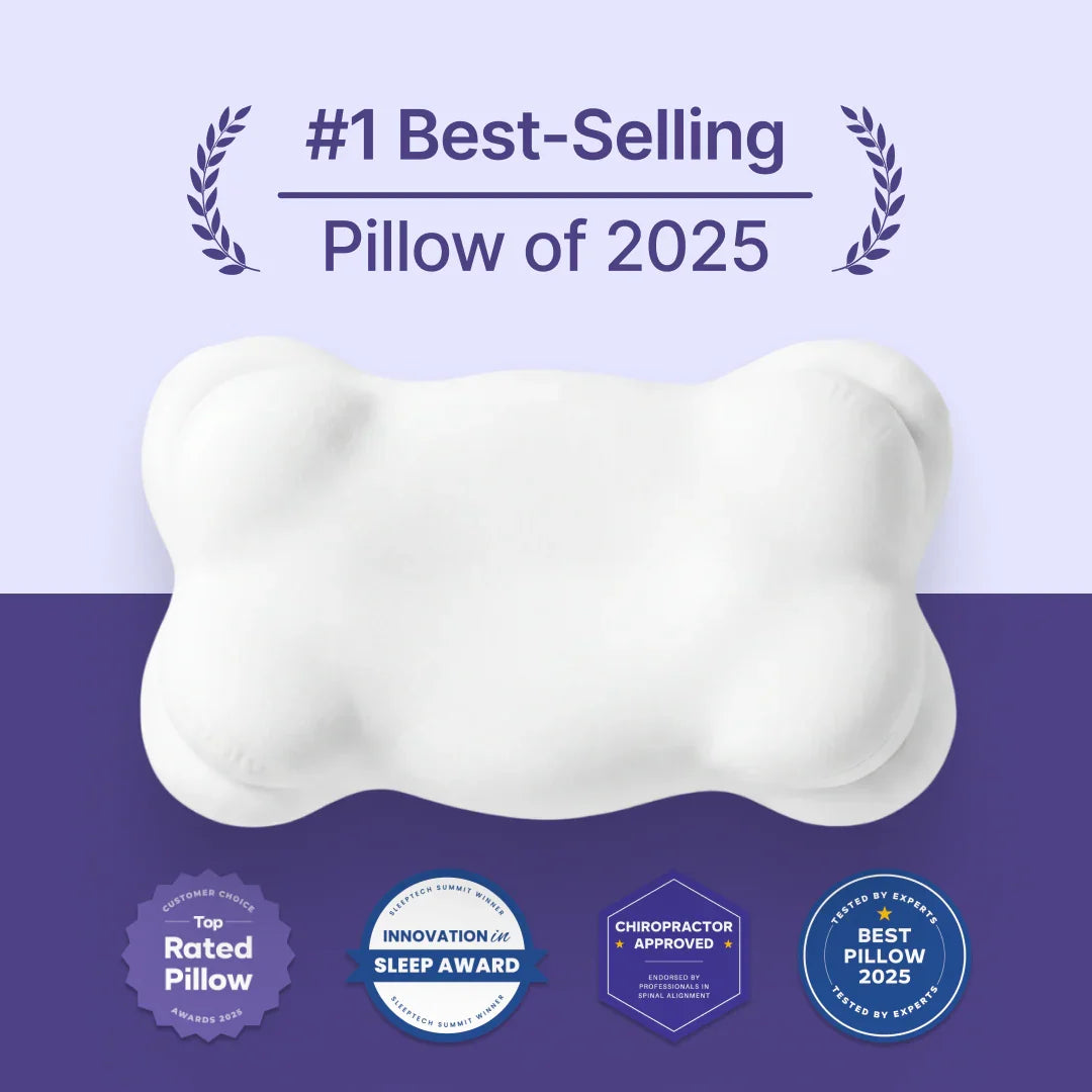 Bed Pillow, CloudAlign for Sleeping, Reading and Bedroom Comfort, 2 Sizes and 9 Colors, Designed for Everyday Sleep and Guest Room Bedding image 1