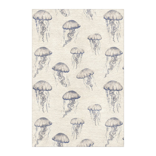 Area Rug, Jellyfish Bloom for Hallways, Dining Spaces and Home Decor, 10 Size Options, Designed for Living Rooms, Bedrooms and Entryways image 1