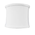 Lamp Shade, 4"W x 4"H Down White Clip on Sconce Half Shell for Table Lamps, Floor Lamps and Home Lighting image 1