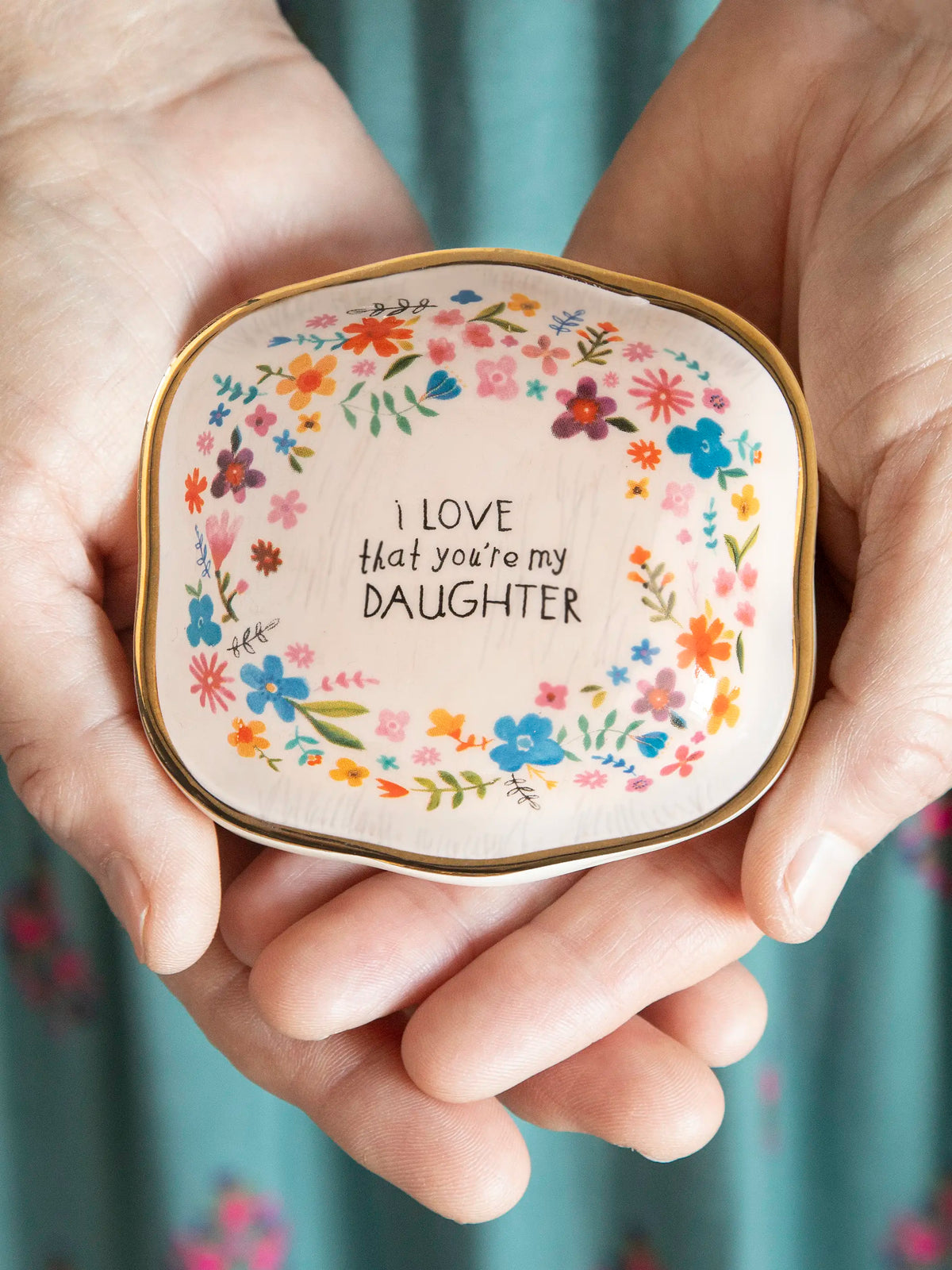 Dinnerware, Antiqued Trinket Bowl Daughter for Family Dining, Serving and Entertaining, Designed for Everyday Meals and Table Settings image 1