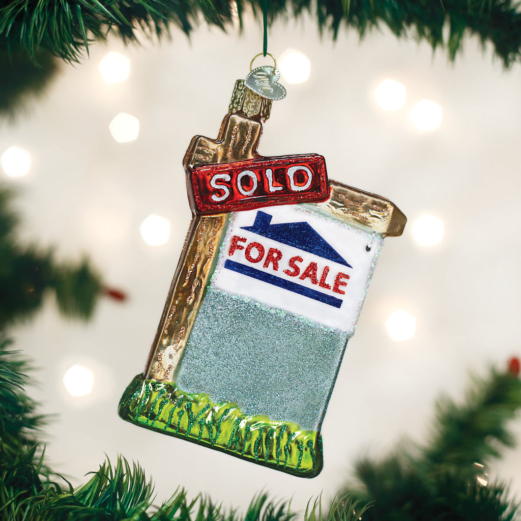 Decorative Ornament, Realty Sign for Seasonal Home Decorating, Holiday Displays and Decorative Accents image 1