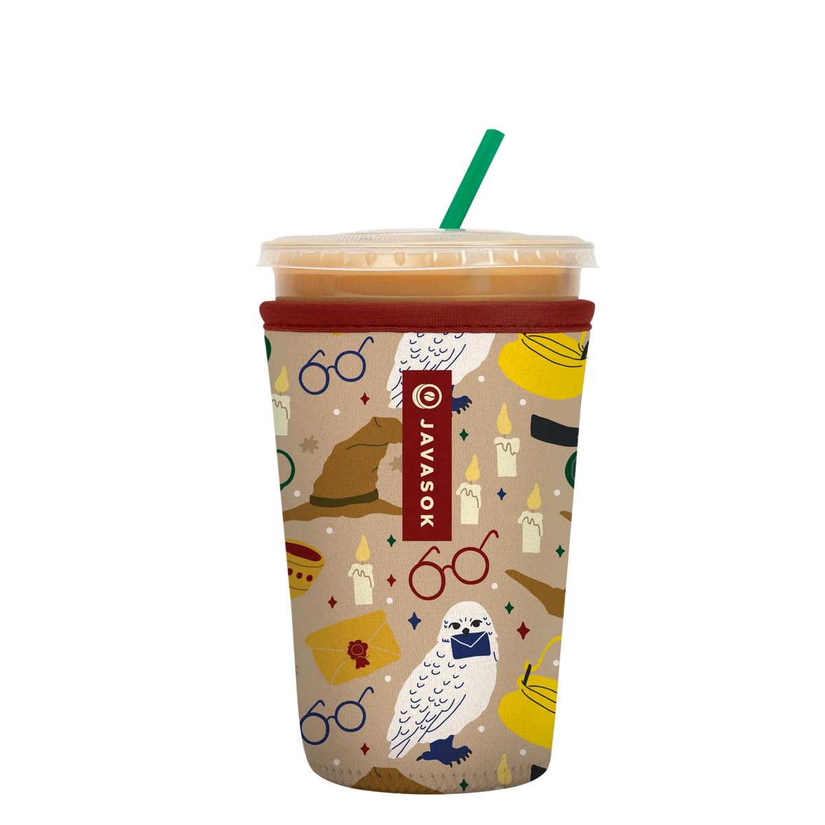 Reusable Cup Sleeve, Horcrux, Neoprene Construction for Coffee Cups, Daily Commutes and Dry Hands, 3 Size Options image 1