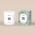 Decorative Candle, Book Club for Living Rooms, Bedrooms and Relaxing Evenings, Designed for Entryways, Mantels and Everyday Home Ambience image 1