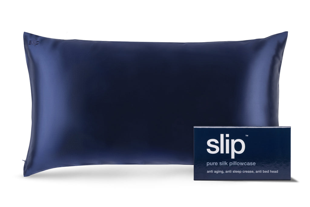 Pillowcase Set, Navy King Zippered, Machine-Washable Care, Hypoallergenic Comfort for Guest Rooms and Daily Bedroom Comfort image 1