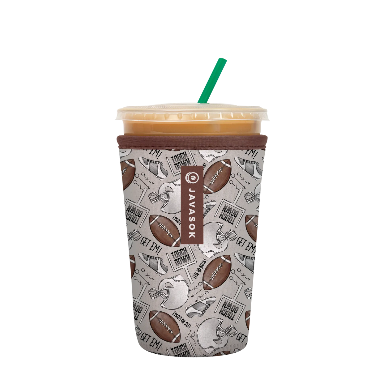 Reusable Cup Sleeve, Huddle Up, Lightweight Design, Neoprene Construction for Iced Coffee, Cold Drinks and Condensation Control image 1