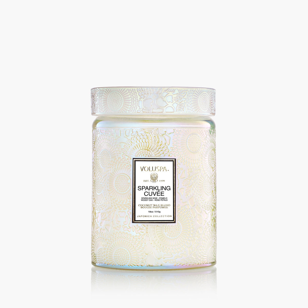 Decorative Candle, Sparkling Cuvée Large Jar for Entryways, Mantels and Everyday Home Ambience image 1
