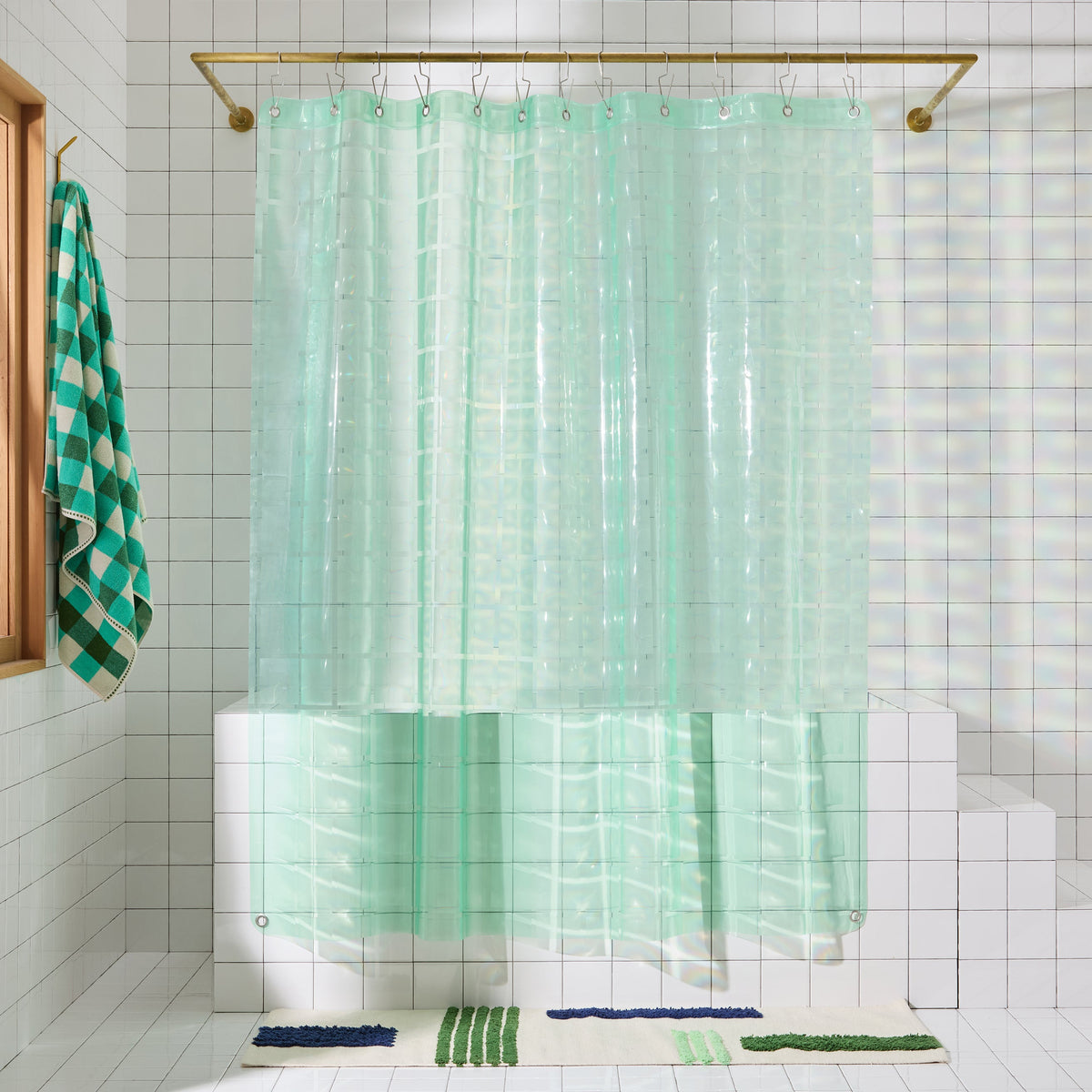 Bathroom Accessory, Sun Shower Jazz High for Vanity Organization and Everyday Bathroom Use image 1