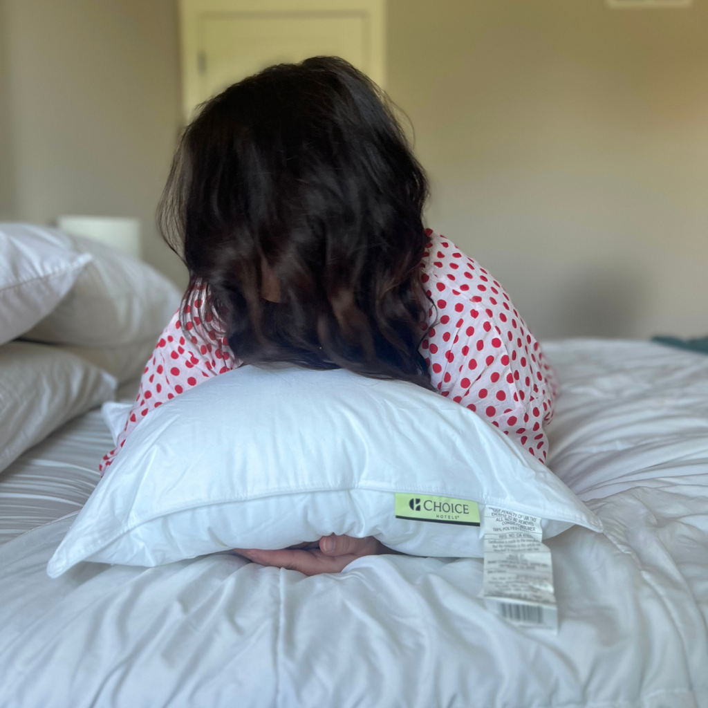 Bed Pillow, Green Label Soft Featured at Many Choice Hotel, Machine-Washable Care for Sleeping, Reading and Bedroom Comfort image 1