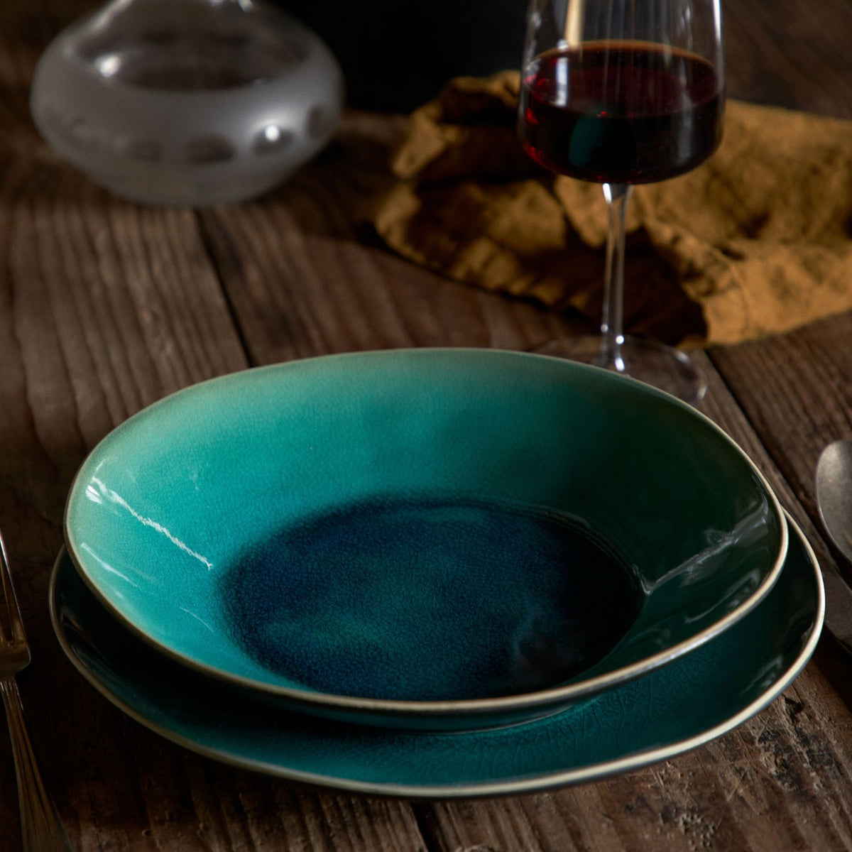 Dinnerware, Soup Pasta Plate Riviera for Everyday Meals and Table Settings, Designed for Family Dining, Serving and Entertaining image 1