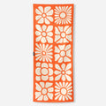 Bath Linen, Original Towel: Big Flowers Expedition Orange for Daily Bathroom Routines and Guest Baths image 1