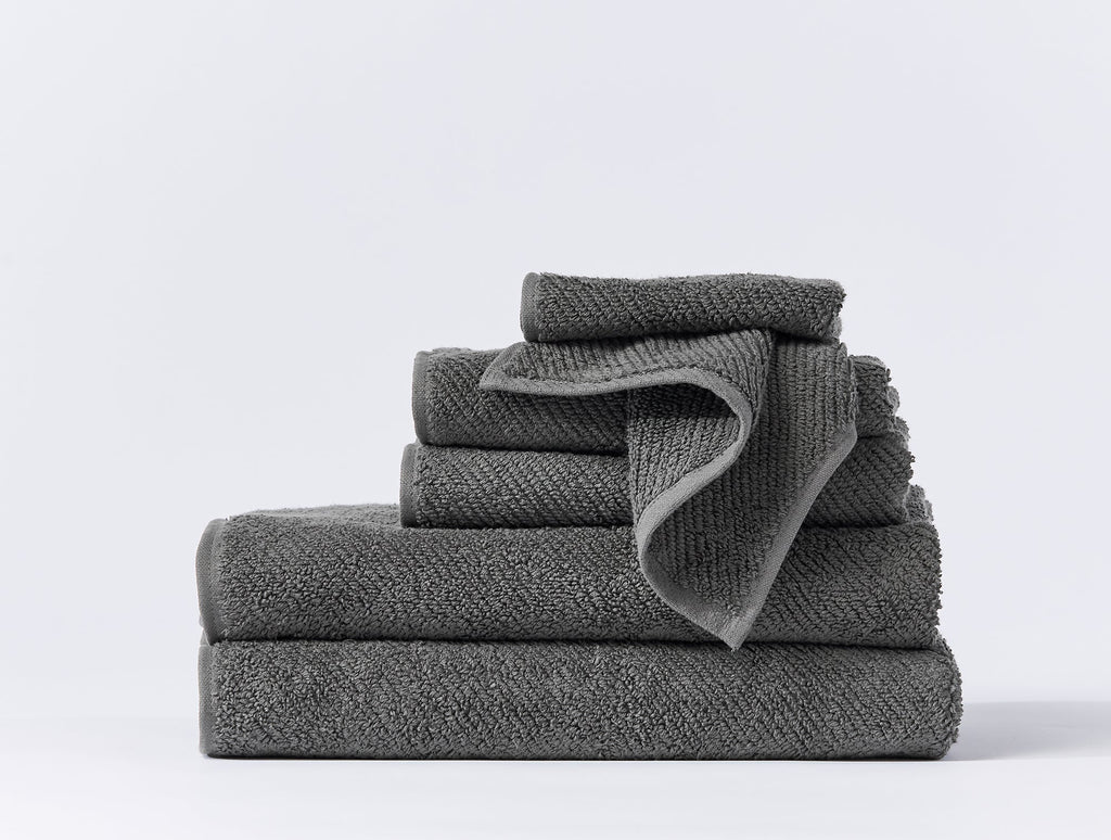 Bath Linen, Air Weight Organic Towels for Daily Bathroom Routines and Guest Baths, 6 Size Options image 1