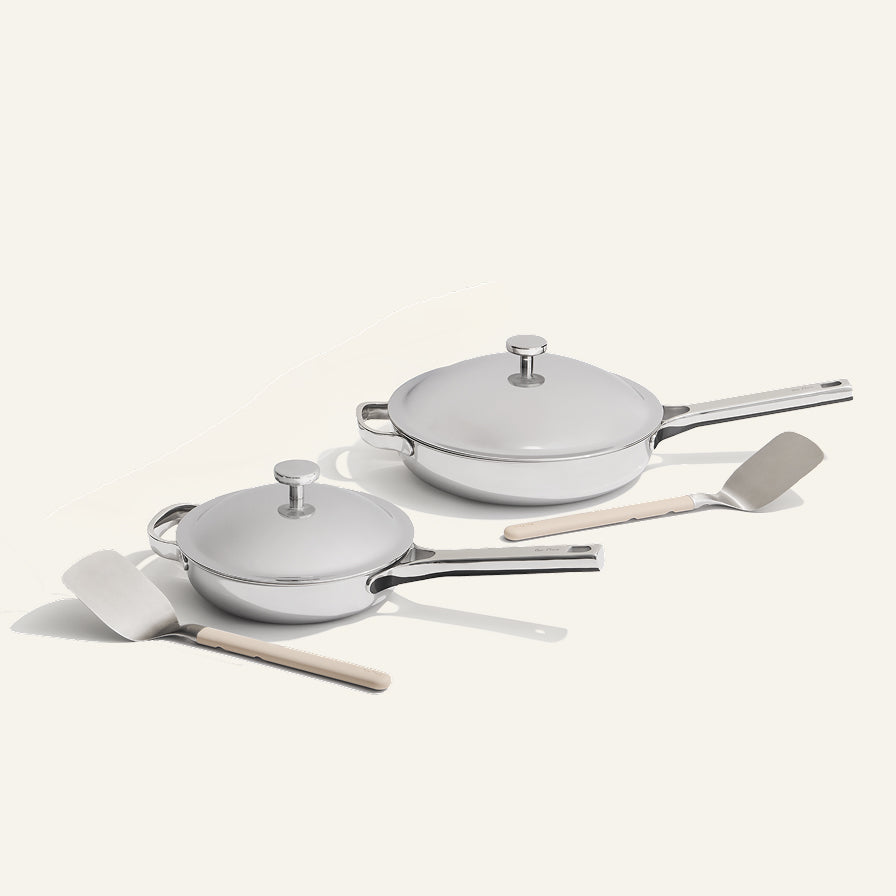 Kitchen Cookware, Titanium Pro Always Pan Duo for Everyday Meals and Home Cooking, 3 Color Options image 1