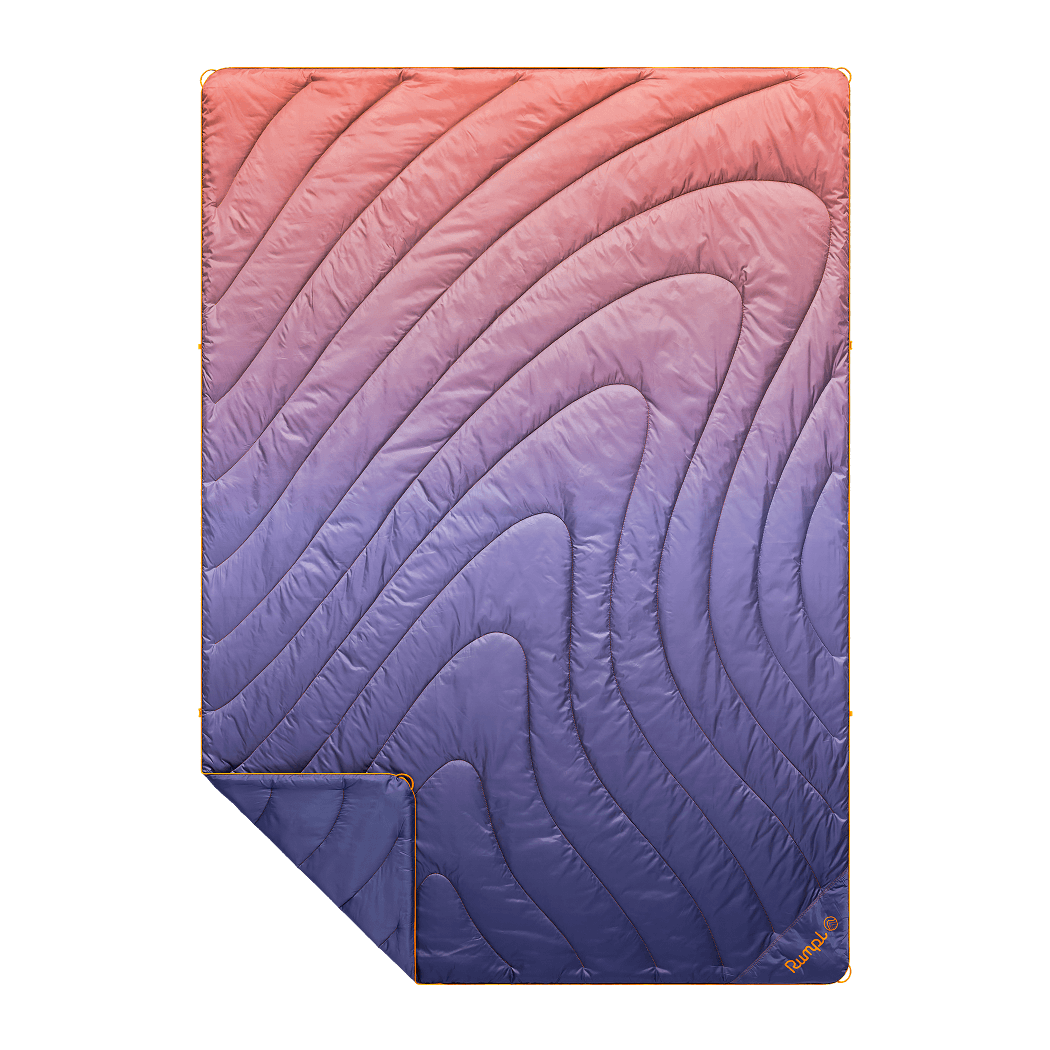 Puffy Blanket, Original Dusk Fade, Weather-Resistant Shell for Camping, Cabins and Outdoor Relaxation image 1