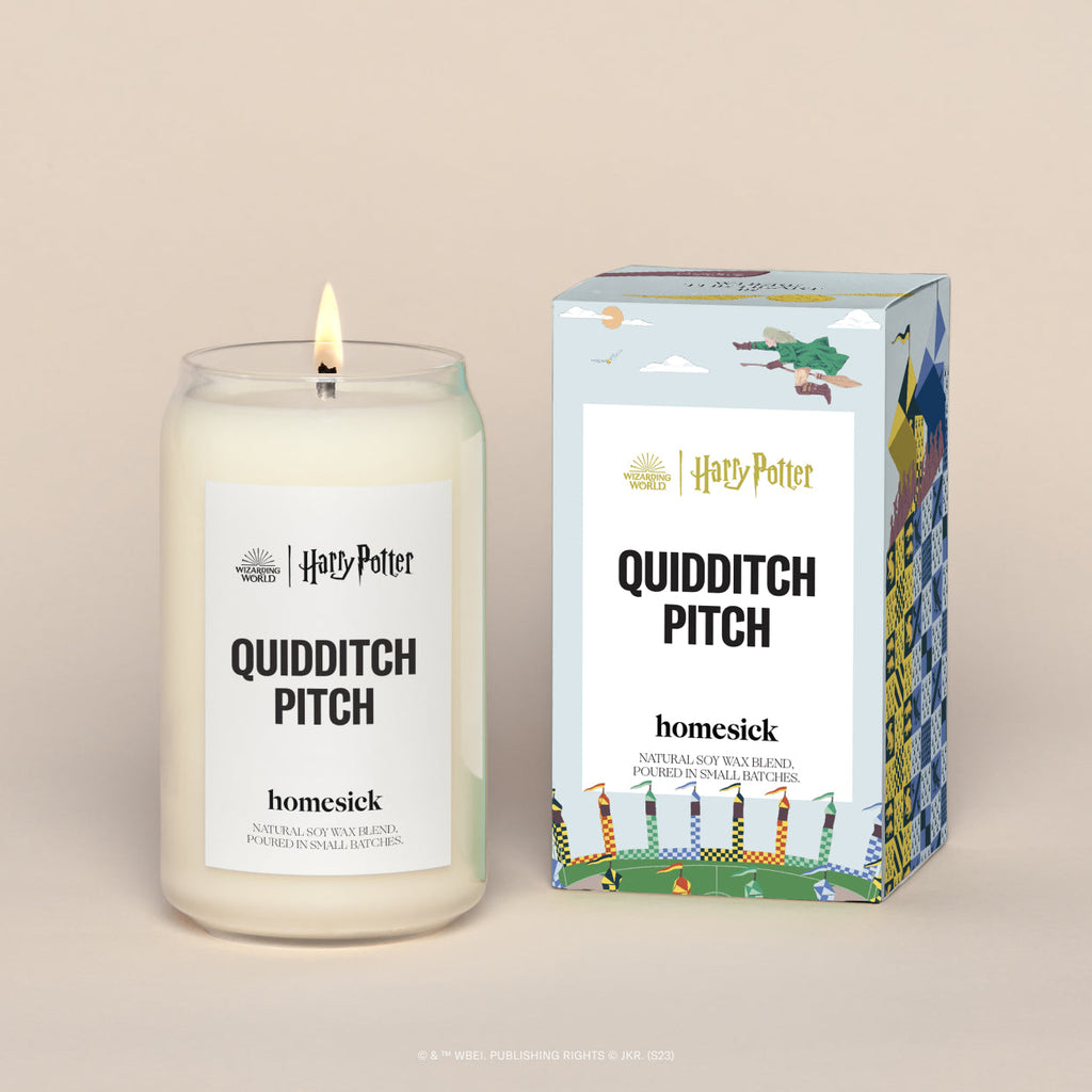 Scented Candle, Harry Potter Quidditch Pitch for Room Fragrance, Living Spaces and Relaxing Home Ambience image 1