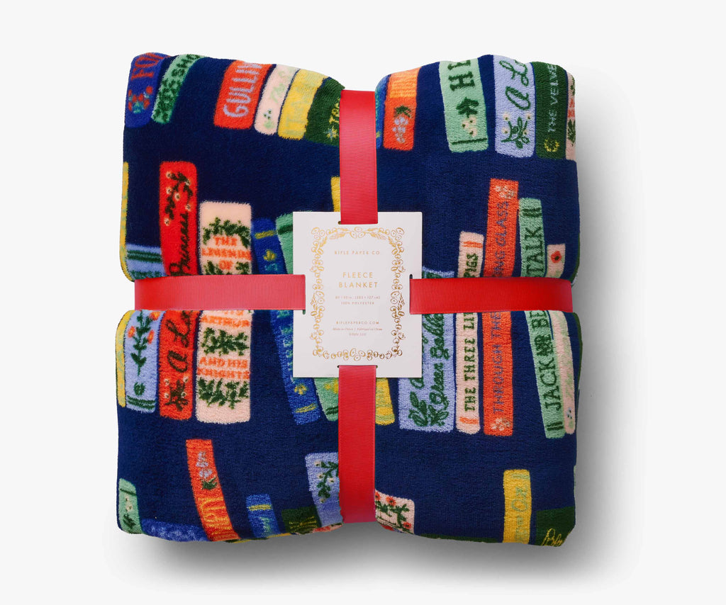 Fleece Blanket - Bookshelf image 1