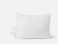 Bed Pillow, Down Feather, Organic Cotton Shell for Everyday Sleep and Guest Room Bedding, 4 Size Options image 1