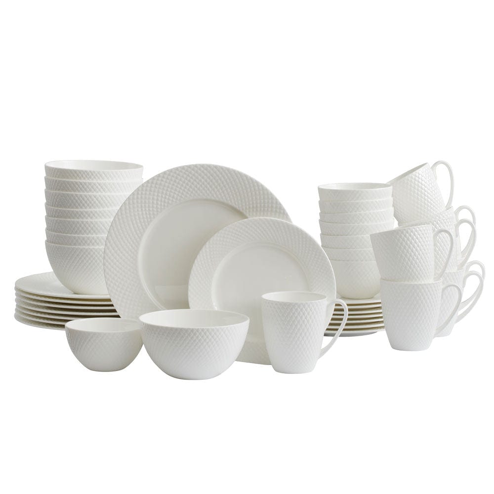 Dinnerware, Stanton 40 Piece Set, Service for 8 for Family Dining, Serving and Entertaining image 1