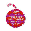Seasonal Home Decor, Needlepoint Ornament Got It All Together for Holiday Displays, Shelves and Festive Rooms image 1