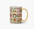 Coffee Mug, Holiday Porcelain Christmastide for Kitchen Tables, Workspaces and Daily Hydration image 1