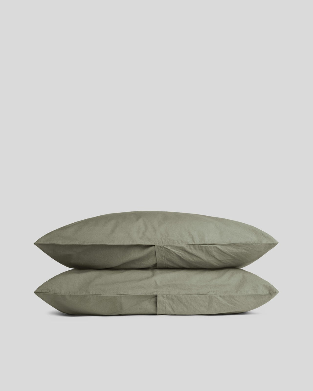Pillowcase Set, Percale (Moss), Lightweight Design for Guest Rooms and Daily Bedroom Comfort, 2 Size Options image 1